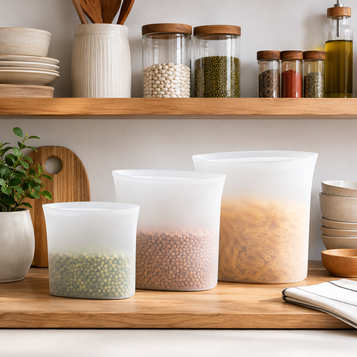 Silicone Vacuum Food Storage Bag