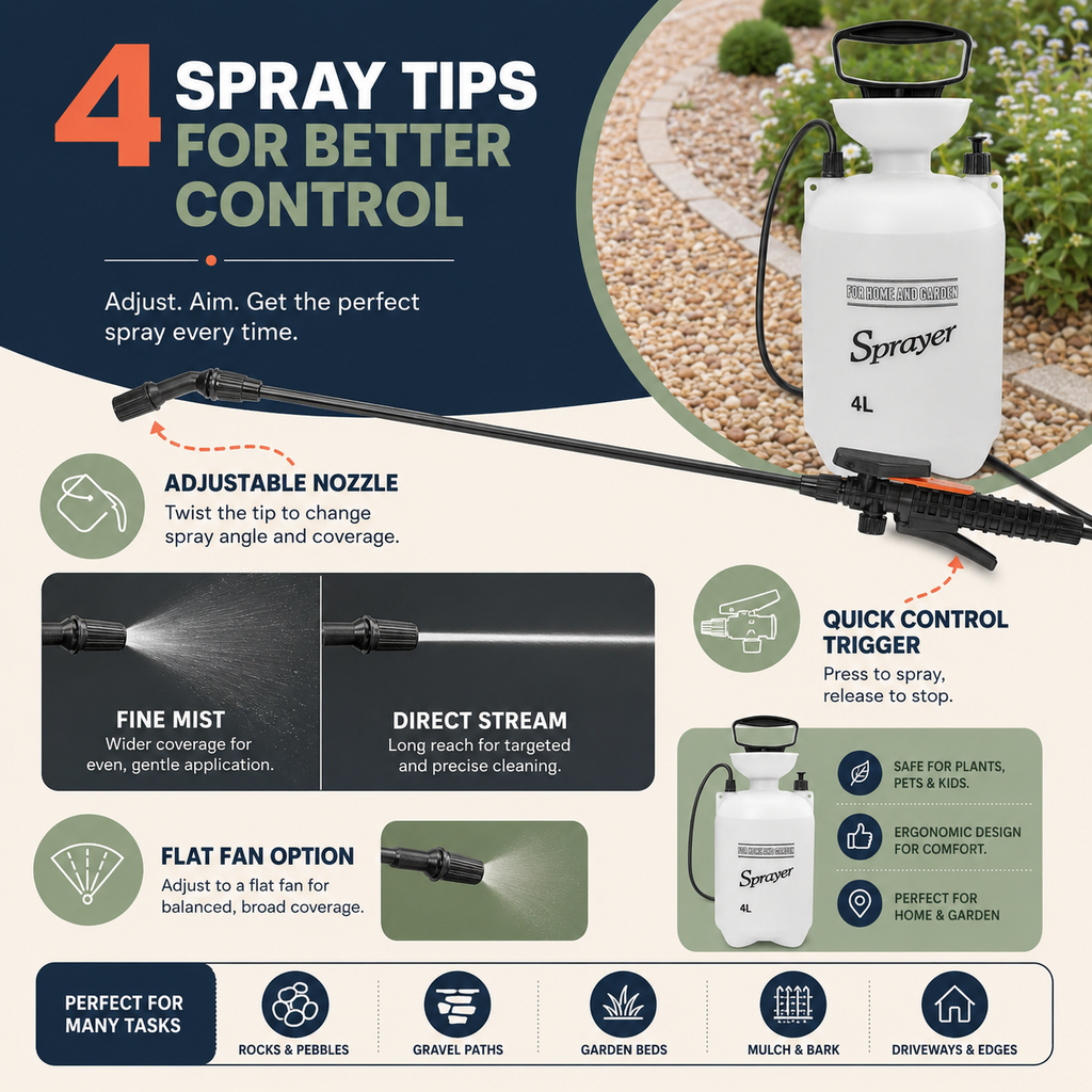 1-Gallon Landscape Rock Glue & Sprayer Kit