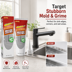 2PCS Mold & Mildew Stain Remover Gel for Bathroom and Kitchen Tile Gaps