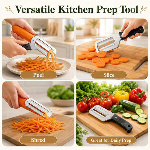 Adjustable Cabbage Slicer & Vegetable Shredder