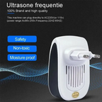 White ABS US Plug Adapter – Durable Compact Power Connector