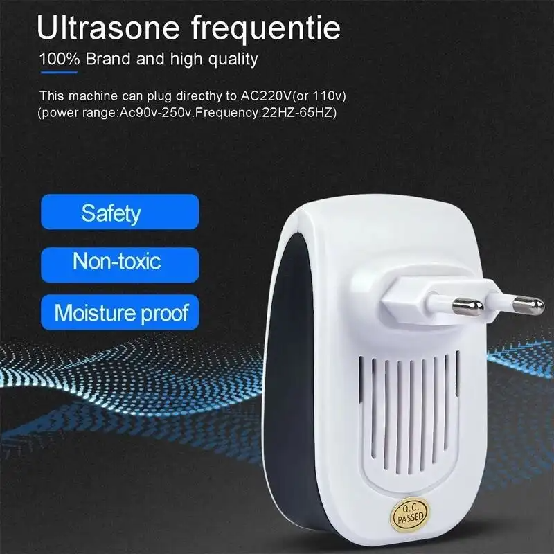 White ABS US Plug Adapter – Durable Compact Power Connector