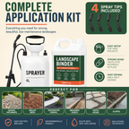 1-Gallon Landscape Rock Glue & Sprayer Kit