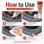 2PCS Mold & Mildew Stain Remover Gel for Bathroom and Kitchen Tile Gaps