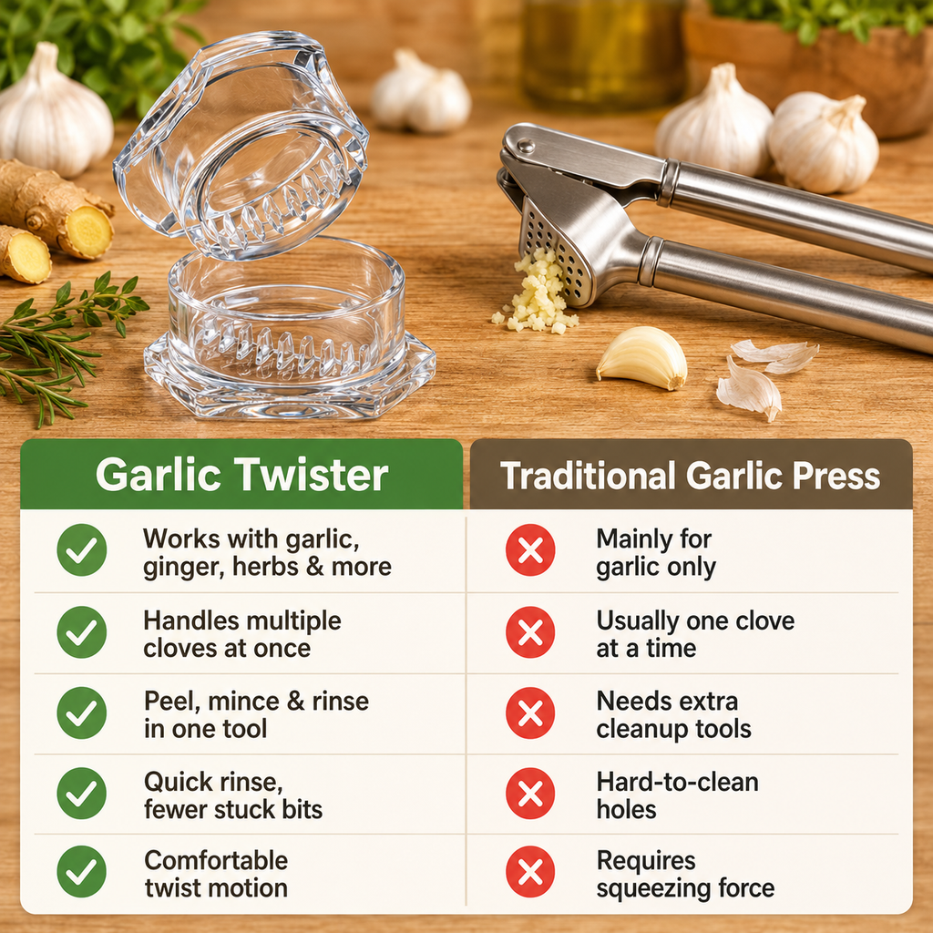 Manual Garlic Chopper & Mincer